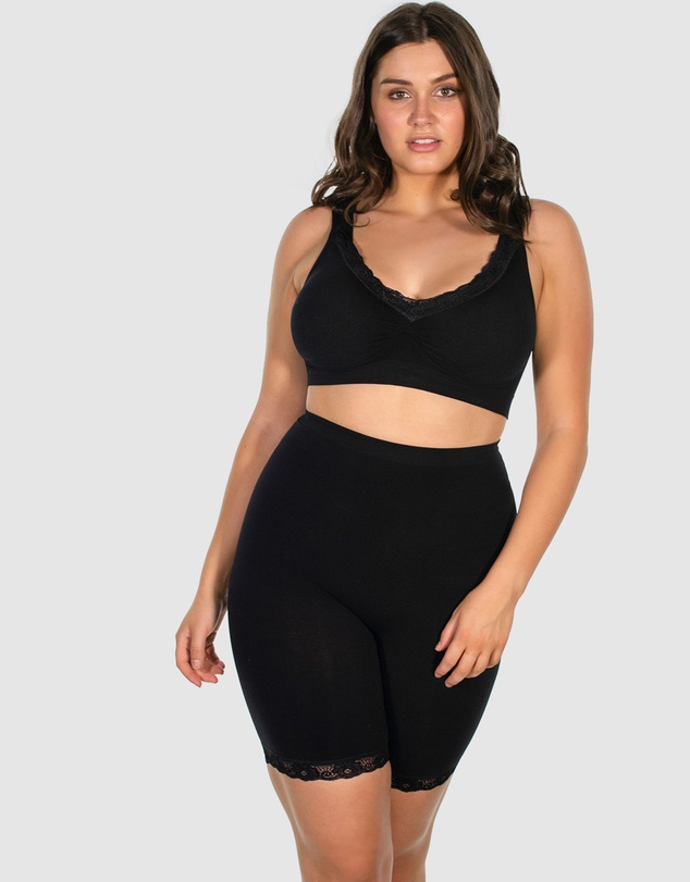B Free Intimate Apparel - Cotton Pull On Sleep Bra (B-C-D-DD-E-F) Cup