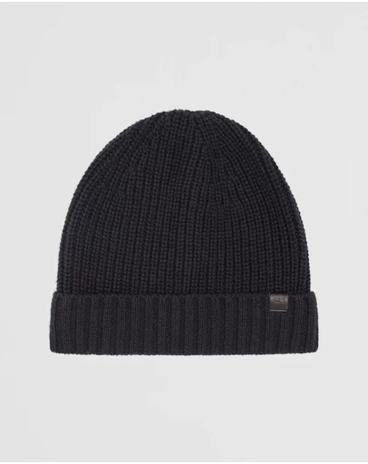 Country Road - Cotton Blend Rib Beanie