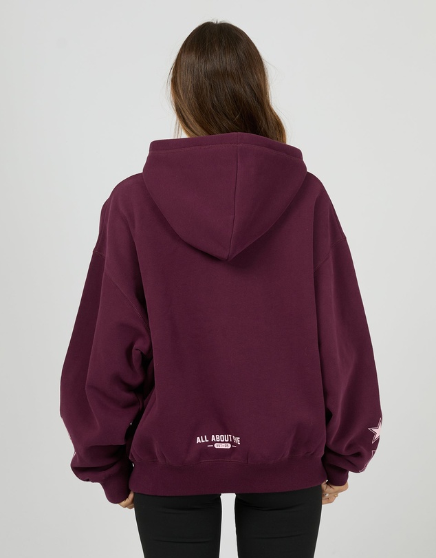 All About Eve - Empower Box Hoodie Wine