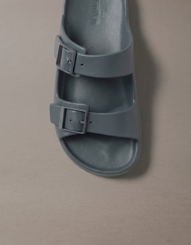 Calvin Klein - Paco Contoured Buckle Sandals