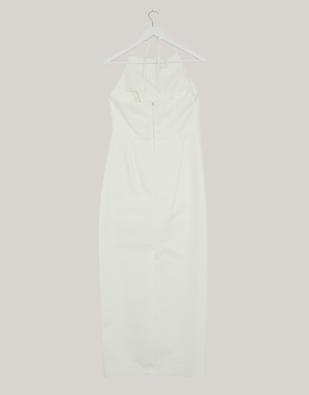 Revibe - Repaired Shona Joy Lani High Neck Halter Maxi Dress - AU 12