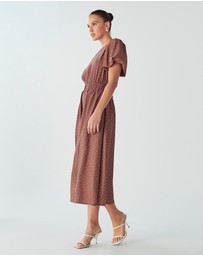 Willa - Pen Midi Dress