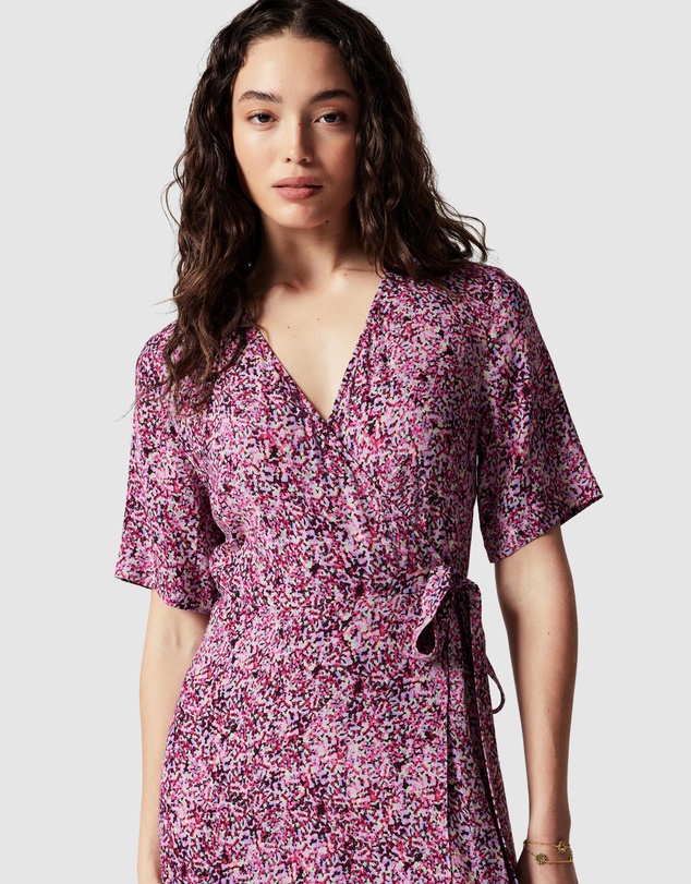 & Other Stories - Wrap Midi Dress