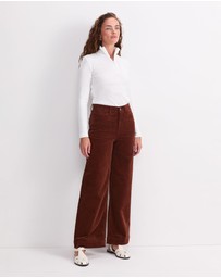 Sportscraft - Cleo Cord Wide Leg Jean