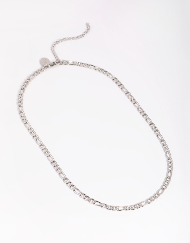 Lovisa - Waterproof Stainless Steel Figaro Necklace