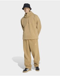 adidas Originals - BORG FLEECE TEAMGEIST 1/4 ZIP HOODIE Mens