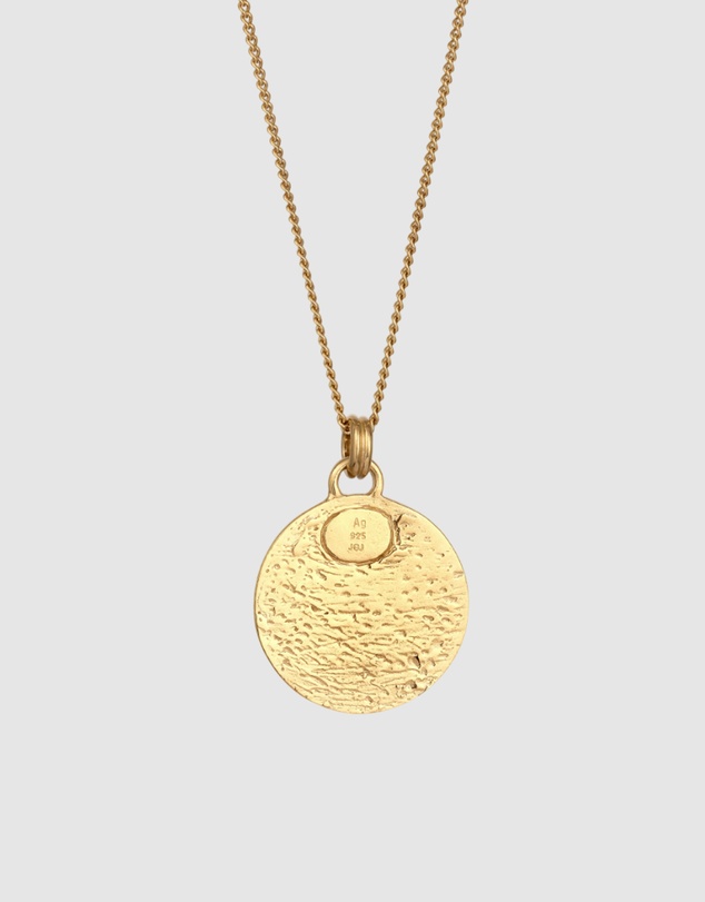 Elli Jewelry - Necklace Madonna Religion 925 Sterling Silver Gold-Plated