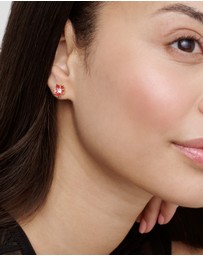 Ted Baker - PETI: Painted Flower Stud Earrings