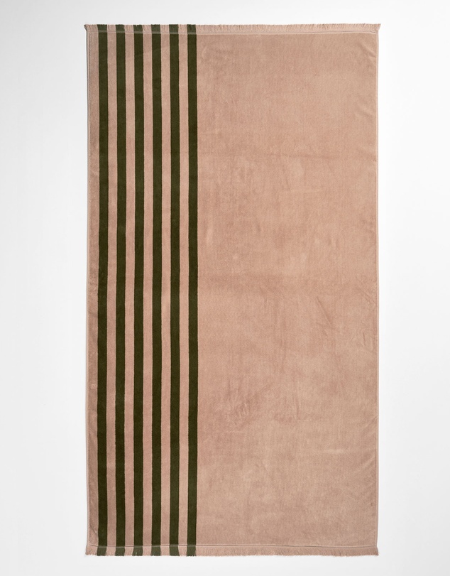 Aura Home - Palma Stripe Australian Cotton Beach Towel