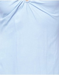 AERE - Soma U-Neckline Midi Dress