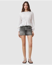AllSaints - Tate Denim Shorts