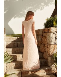 NEXT - Twist Front Sleeveless Textured Jersey Maxi Dress