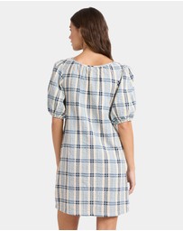 Roxy - Womens Dyland Check Mini Dress