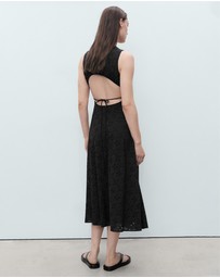 M.N.G - Peach Midi Dress