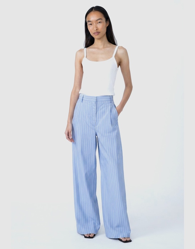 Karl Lagerfeld - Autograph Striped Poplin Pants