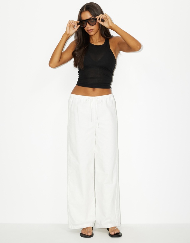 Dazie - Chill Mode Linen Blend Pants