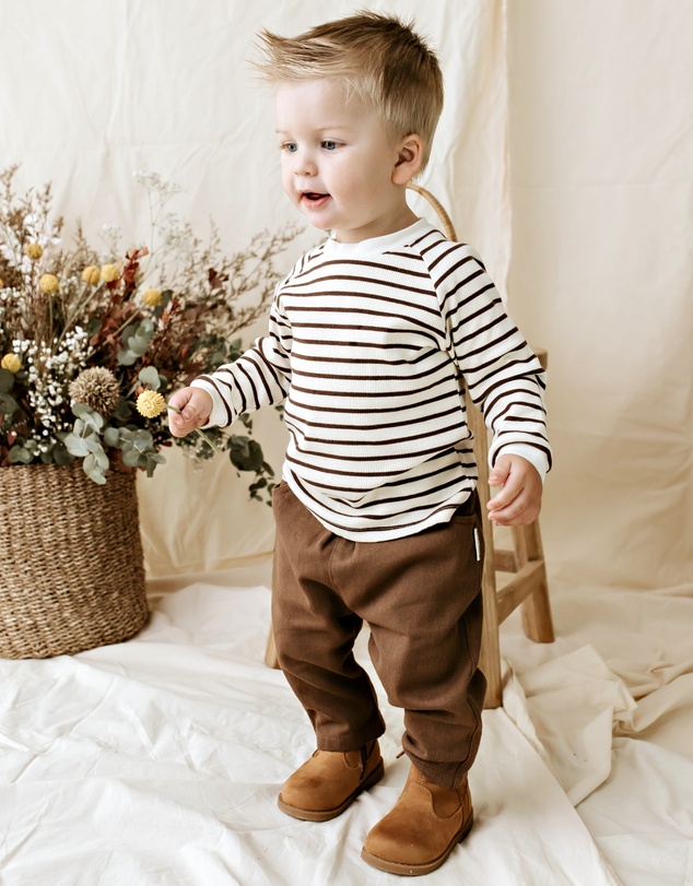 Designer Kidz - Jack Rib Stripe Top
