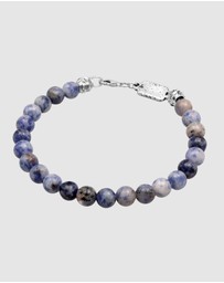 Haze & Glory - ICONIC EXCLUSIVE - Bracelet Men Blue Atlantic 925 Sterling Silver