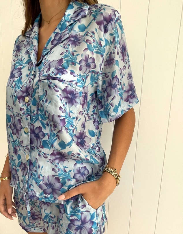 SILK MAGNOLIA - Silk Chiffon Pyjamas