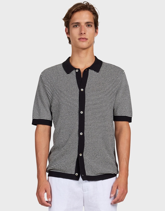 Academy Brand - Gatsby Stripe SS Knit