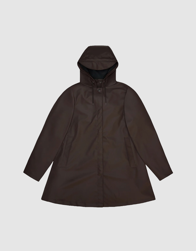 RAINS - Women's A-Line Jacket Bark