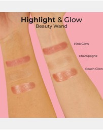 MCoBeauty - Highlight & Glow Beauty Wand - Peach Glow