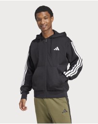 adidas Sportswear - Essentials 3-Stripes Fleece Hoodie Mens