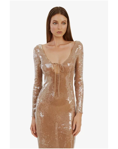 Bardot - Verona Sequin Maxi Dress