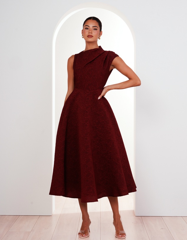 Pilgrim - Marlo High Neck Midi Dress