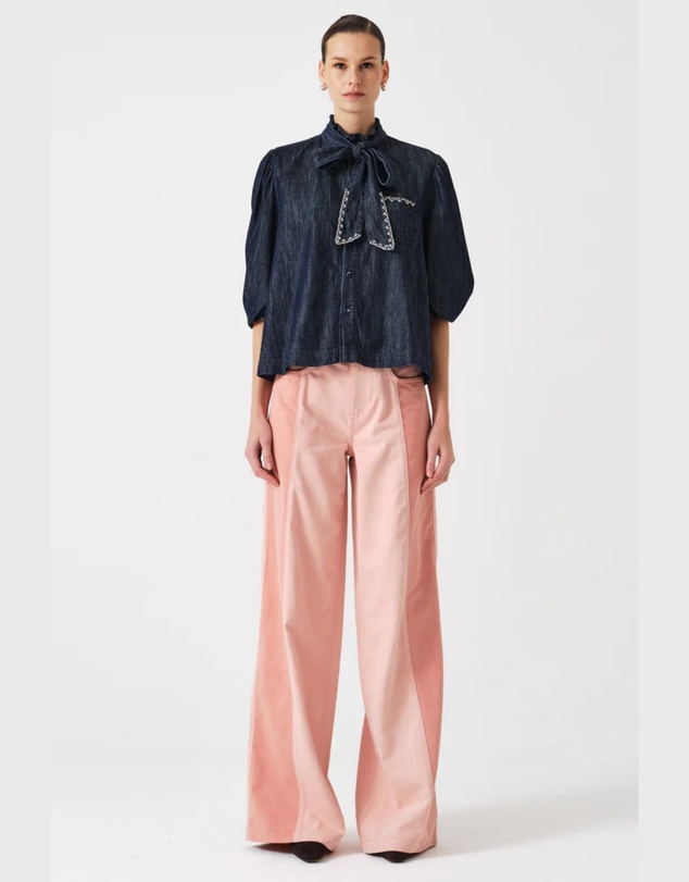 Seventy + Mochi Denim - Two Tone Jean