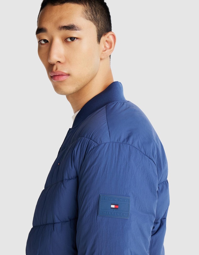 Tommy Hilfiger - Padded Relaxed Bomber Jacket - ICONIC EXCLUSIVE