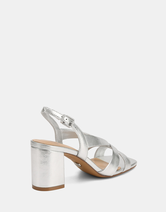 Wittner - Josie Metallic Leather Mid Heels