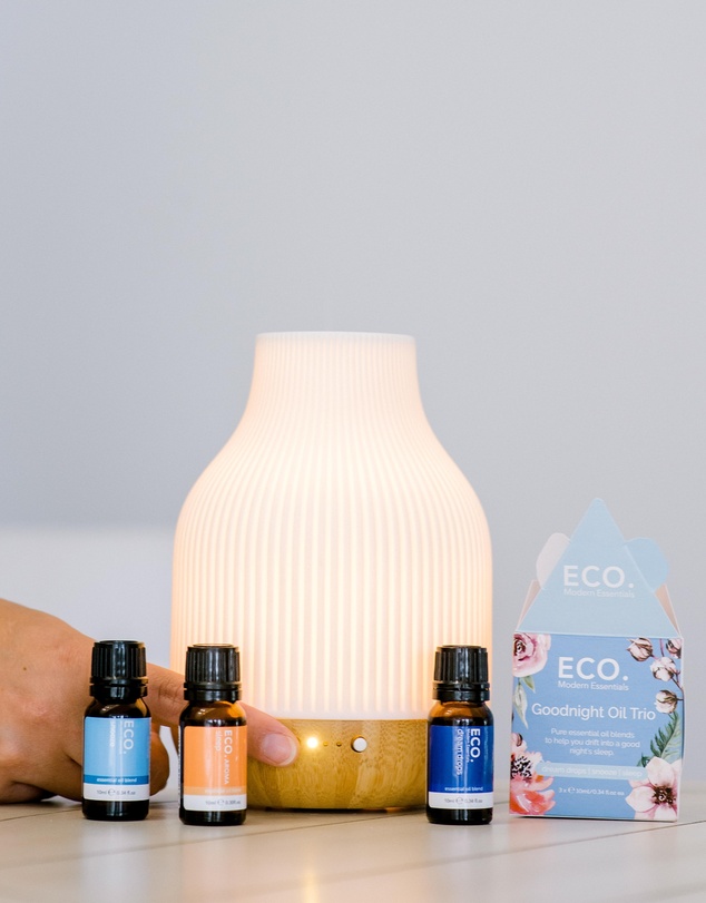 ECO. Modern Essentials - ECO. Coastal Diffuser & Goodnight Oil Trio Collection