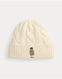 Polo Ralph Lauren - Polo Bear Cable Wool-Blend Beanie