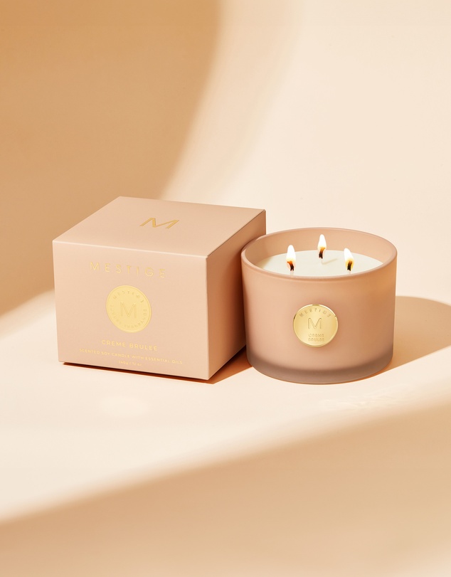 Mestige - Serenity Candle 340g - Creme Brulee