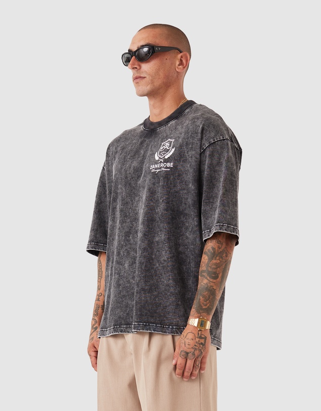 Zanerobe - Crest Flow Tee GD Ash Grey