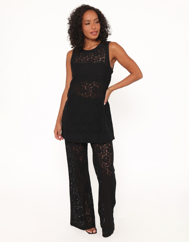 Petal & Pup - Sammy Embroidered Set - Black