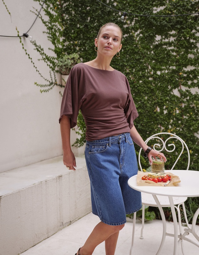 Ceres Life - Molly Relaxed Sleeve Top