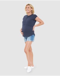 Ripe Maternity - Baxter Boyfriend Short