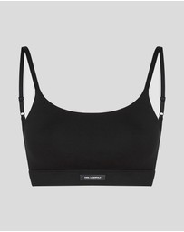 Karl Lagerfeld - Essential Logo Scoop Bralette
