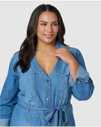Indigo Tonic - Leah Chambray Maxi Dress
