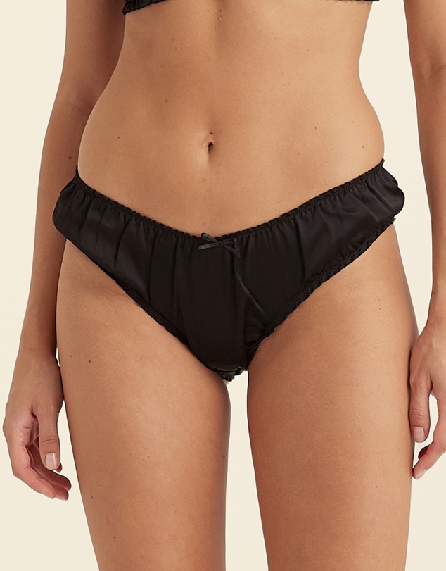 Papinelle - Audrey High Cut Washable Silk Knicker