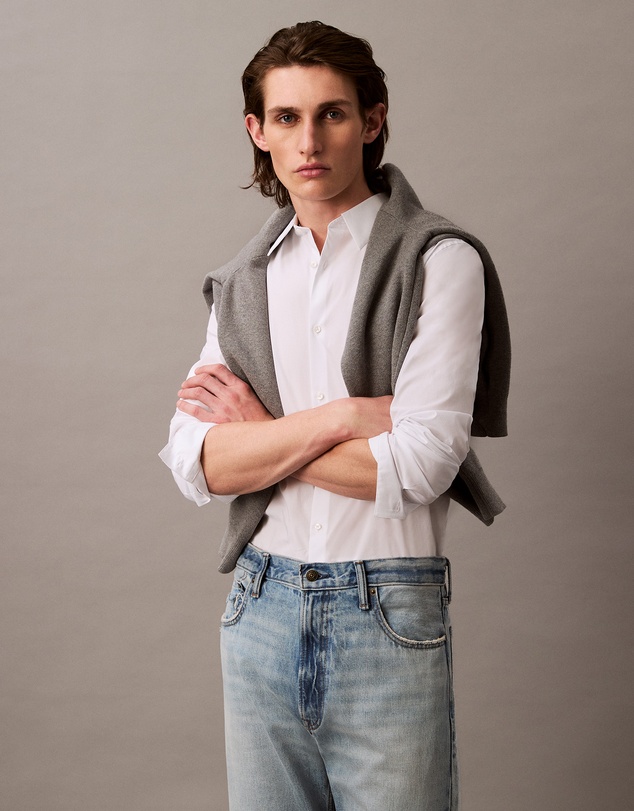 Calvin Klein - Slim Stretch Poplin Shirt