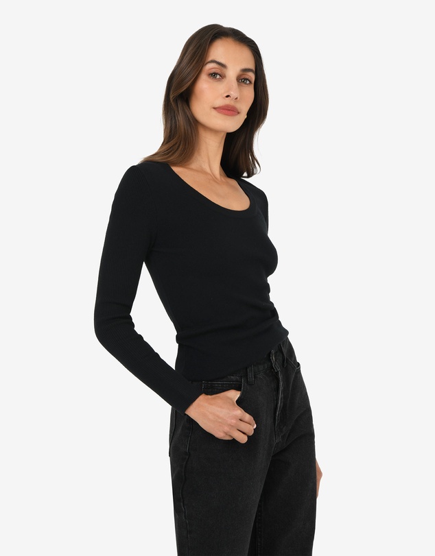 Forcast - Samira Scoop Neck Knit