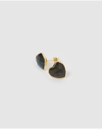 Miz Casa and Co - Hart Stud Earrings