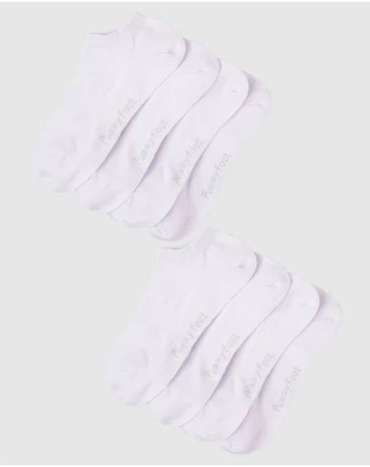 Pussyfoot - 8 Pack Cotton Casual Ankle Sneaker Socks