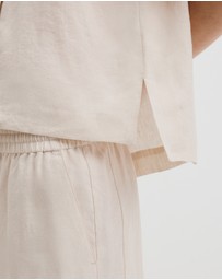 Country Road - Organically Grown Linen Short Sleeve Shirt
