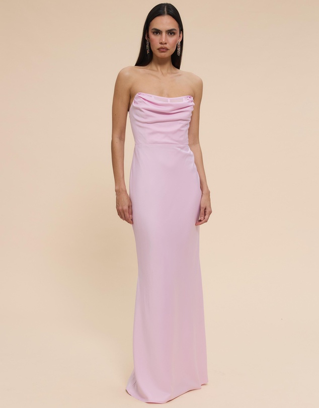 CHANCERY - Jada Strapless Corset Maxi Dress