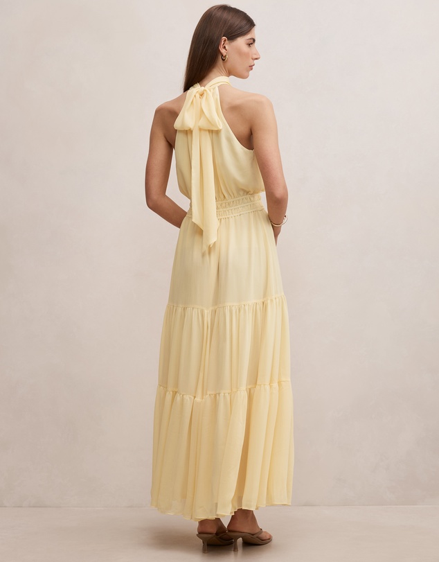Forever New - Lauren Tiered Halter Neck Maxi Dress