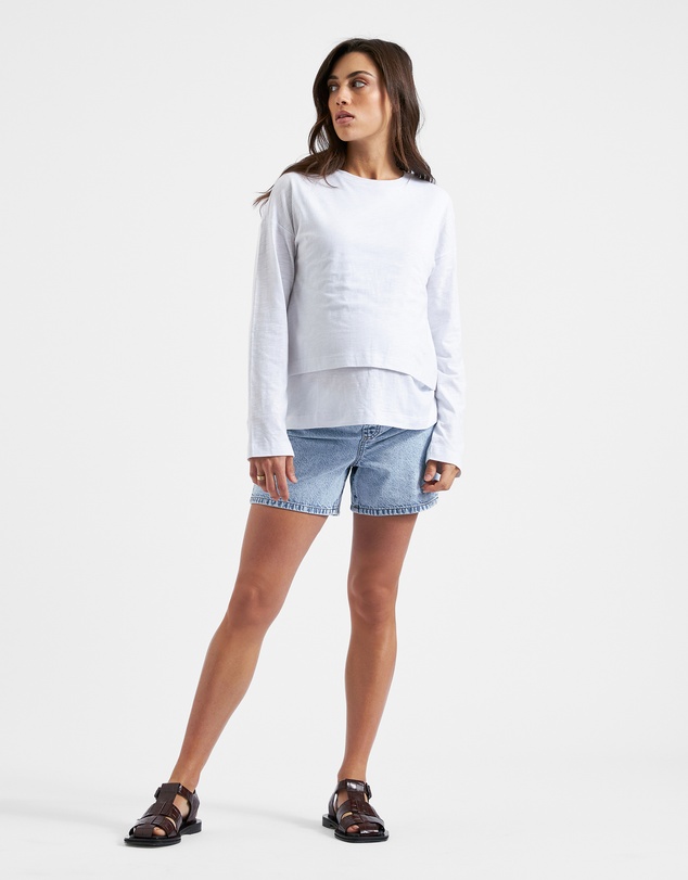 Ripe Maternity - Brooklyn Denim Short